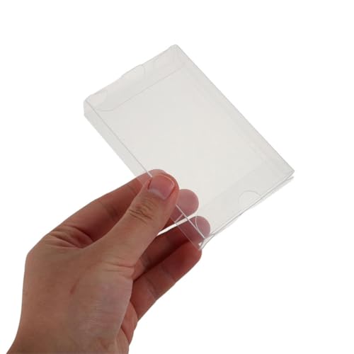 Caja de casetes de PVC de 8 piezas con diseño transparente antipolvo 5