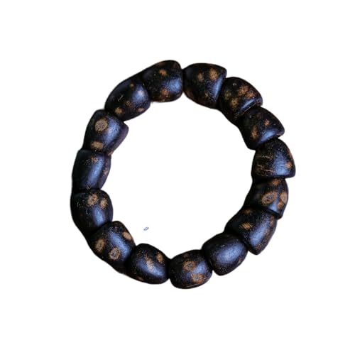 Perles de Kinan bois d'agar naturel pendentif bouton pour apaiser l'esprit