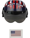 Studio Halloween Child's Air Force Combat Pilot Dark Blue Maverick Helmet Costume Accessory