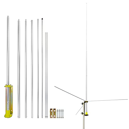 Uayesok 20Ft Cb Base Station Antenna, 27Mhz 11Meter Aluminum Alloy Cb Base Antenna 3.5Dbi 100W #TOP1