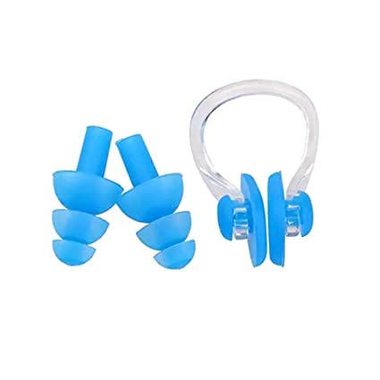 Aru_Swimming Earplugs & Noseclip Set Randam Color Will be Sent 4