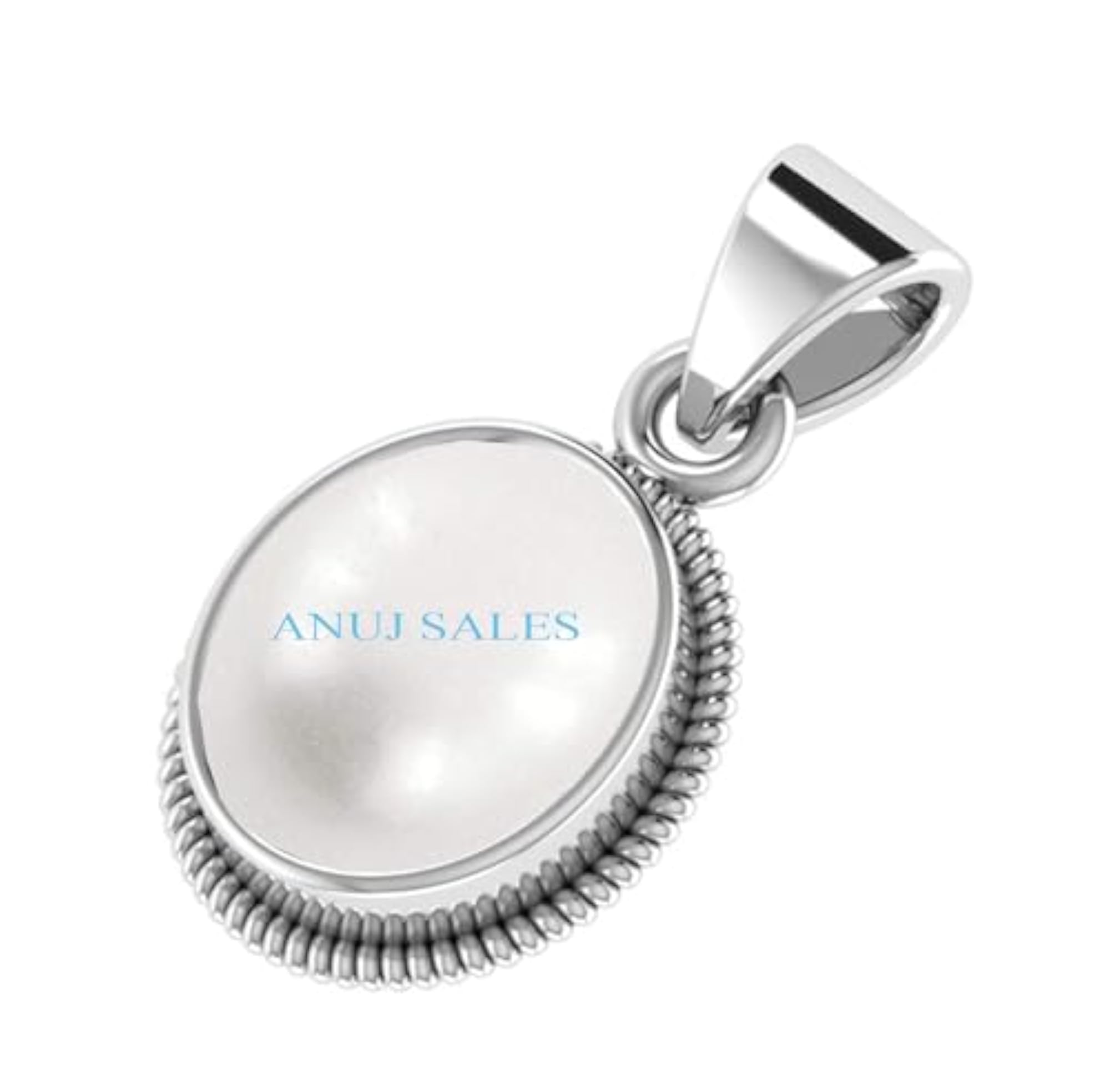 2.25 Ratti South Sea Pearl Silver Plated Pendant Locket