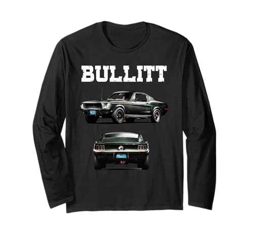 Bullitt muscle car the original car Long Sleeve T-Shirt