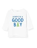 United Colors of Benetton Baby-Jungen Maglia G/c M/l Kapuzenpullover, Weiß (Bianco/Blu 101), 74