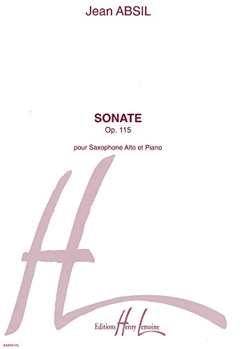 Sonate op.115 --- saxophone mib et piano