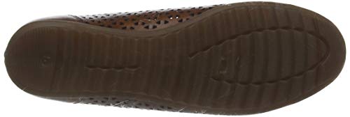 Hush Puppies Women's Closed Toe Ballet Flats, Brown Tan Tan, 7 #TOP3