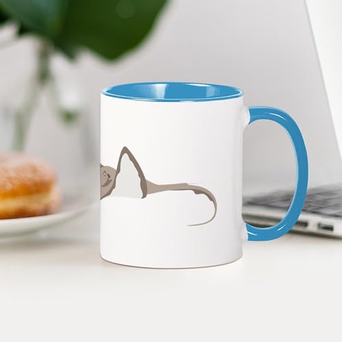Taza de cerámica 11 oz CaféPress Ocean Stingray miniatura 4