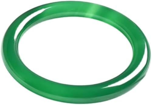 Bracelet en jade femme jonc véritable espèce de glace transparent 64 mm