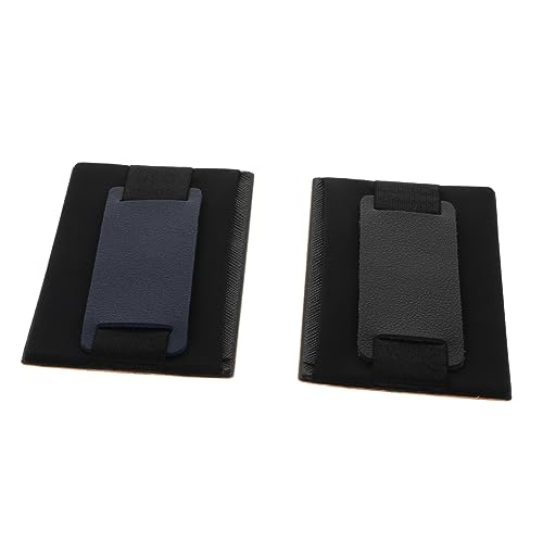 BRIGHTFUFU 2pezzi Porta Carte Telefoniche Tasche Posteriori Per Telefono Custodia Per Carte Di Credito Custodia Per Biglietti Da Visita Portatile