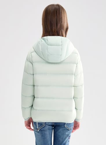 maoo garden Girls Super Lightweight Down Jacket Big Kids Fall Early Winter Water-Resistant Packable Coat4