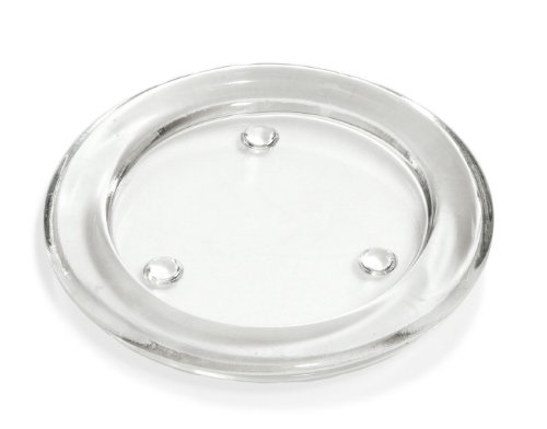 4 Glasuntersetzer (rund - 140 mm) für Kerzen oder Deko Cover