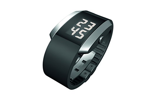 Rosendahl Orologio Digitale Quarzo Giapponese, Movimento LCD Unisex con Cinturino in Velcro Nero RS43240