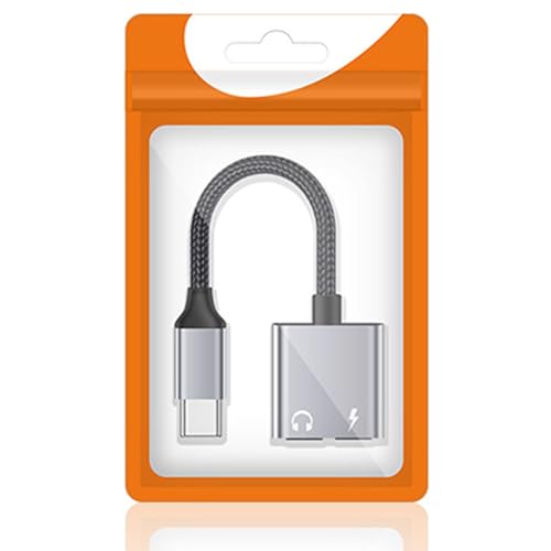 旅行用 USB C ヘッドフォンアダプタコードライン 2 で 1 金属ハウジングデザイン電話タブレットと簡単に互換性旅行に優しいヘッドフォンドングル