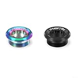 Cubierta de manivela de disco ligera e integrada para ejes de bicicleta de montaña M20mm (negro)