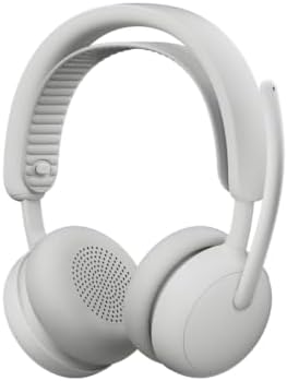 Logitech Zone Wireless 2 ES - Noise-Canceling Wireless Headset with Adaptive Hybrid ANC, Bluetooth, Off-White