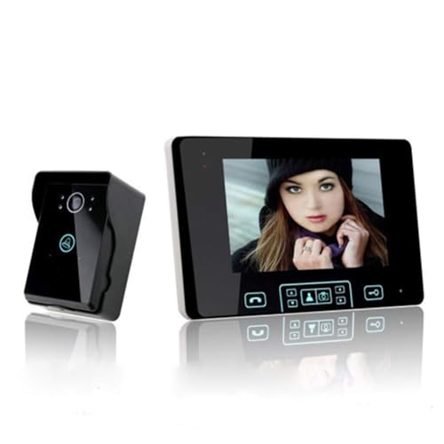 Vidéophone sans fil 2,4 Ghz avec batterie intégrée et smart wireless video sonnette