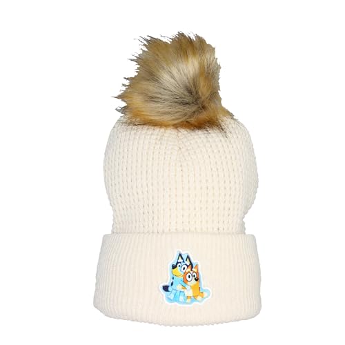 Image of Bluey Boys Big Kids Knit Hat and Gloves Set - Kids Hat Glove Set