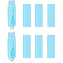 Baile 8 Pack Retractable Erasers Clean Precise Refillable Low Friction Silent Dust-Free Perfect for School Office Everyday Use
