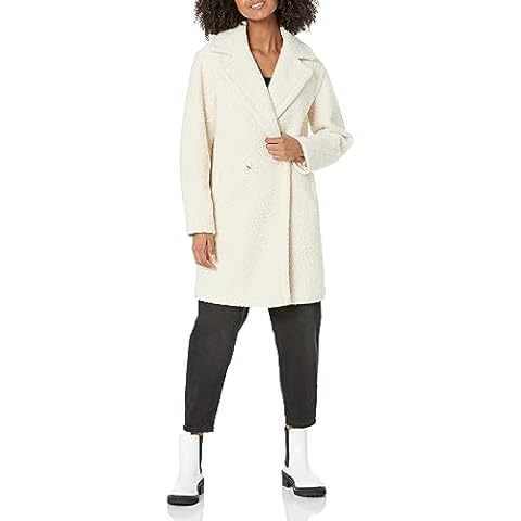 Desigual London Smart Boucle Coat for Women Cover