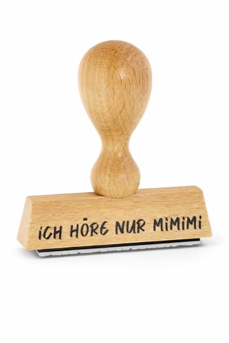 Sprüche-Stempel – ICH HÖRE NUR MIMIMI - von Kaufhaus 2010 aus...
