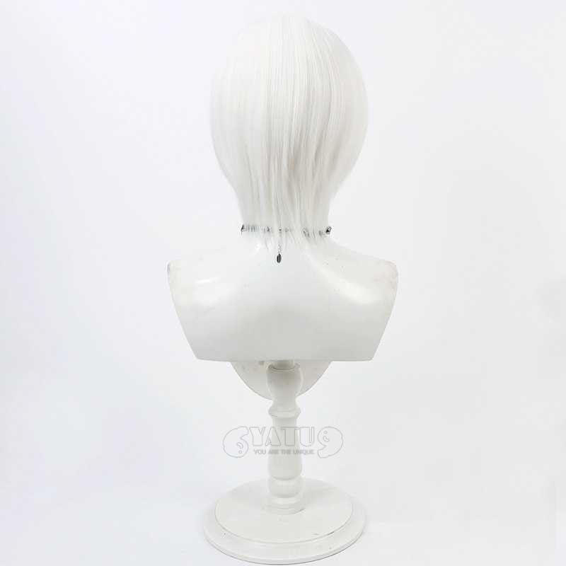 Hazbin Hotel Rosie Cosplay Wig Heat Resistant Synthetic Wigs for Halloween Costume Party Role Play+Wig Cap image 3