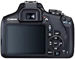 Canon EOS 2000D (Rebel T7) DSLR Camera + 18-55mm III Kit (International Model)