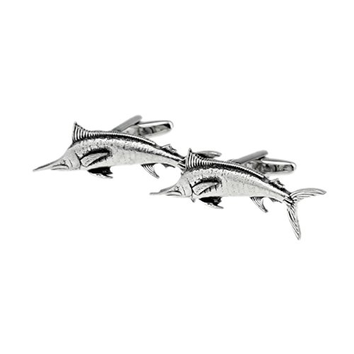 Mancuernillas para hombre RGT English Made Marlin Pewter