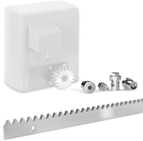 TIMBERT ECH® Zahnschiene Schraubenset 105 cm Verzinkter Stahl Schiebetorantrieb