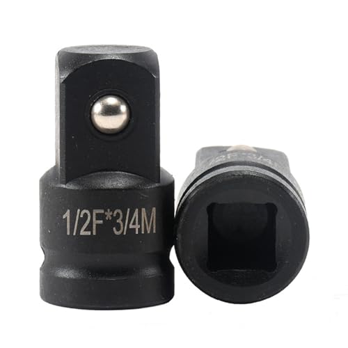 Image of Juttzzei Impact Socket Adapter, 1/2" Drive (F) x 3/4" (M) Socket Adapter