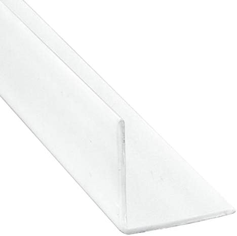 Prime-Line MP10066 Corner Shield with Tape, 3/4 In. x 3/4 In., Plastic Construction (5 Pack)