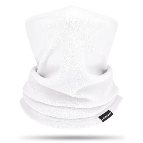 GXCROR Winter Neck Warmer Fleece Neck Gaiter for Skiing Motorcycle Bike Jogging Running Outdoor Sports for Men & Women