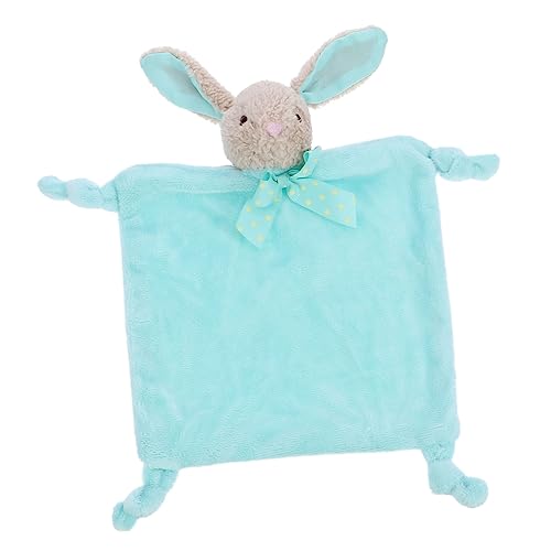 ULDIGI 赤ちゃんの遊び 柔らかい ベルベット 新生児用おくるみ ベビー掛け布団 愛らしいウサギの形 赤ちゃんの発達を促進