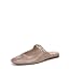 Warm Taupe Patent Faux Leather