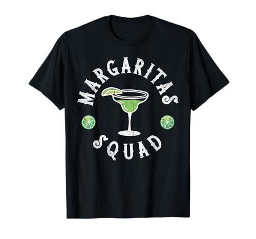 Margarita Squad Funny Cinco de Mayo Hombres Mujeres Lima Beber Camiseta