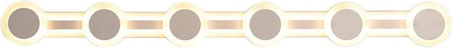 Lampe de miroir longue bande LED moderne pour salle de bain et coiffeuse de chambre