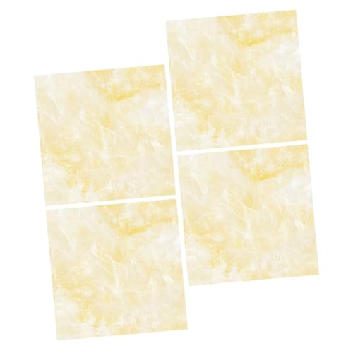 MUSISALY Adesivi Murali Impermeabili Effetto Marmo Spessi per Cucina e Bagno, Carta da Parati Autoadesiva 30x30 Cm, Set da 4 Pezzi per Decorazione Pareti Soggiorno e Camera