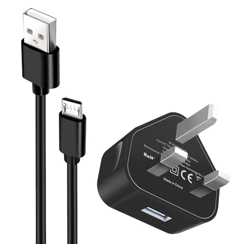 Micro Tablets Charger Compatible for Samsung Galaxy Tab A 10.1 (2016), 8.0, 7.0, 9.7, Tab E, S2, Tab 4, 3, SM-T580/ 550/530/ 387/585/ 290/295 Samsung Tablets Charging Cable Cord Adapter 1.5M