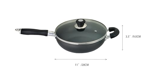 Wok Antiadherente American Dream 5.5 Qt con Tapa de Vidrio miniatura 3