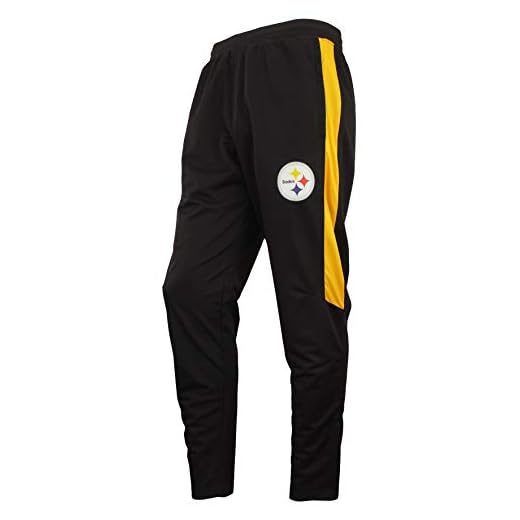 Zubaz NFL Pittsburgh Steelers Men's Track Pant Size Medium
