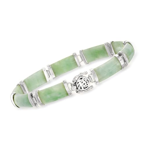 Ross-Simons Jade Good Fortune Bracelet...