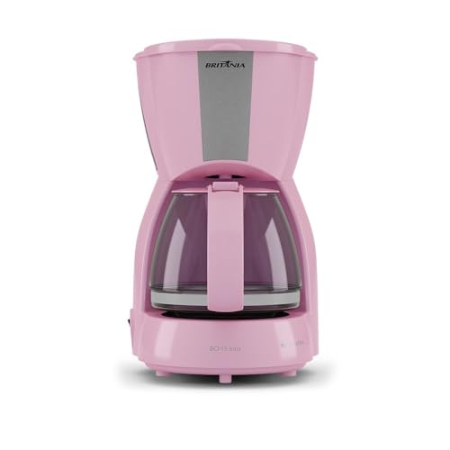 Cafeteira Britânia BCF15 Inox Rosa 15 Xícaras 550W 220V