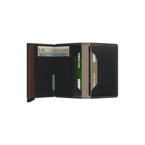 Image of Secrid Slimwallet Brown One Size Unisex Adults