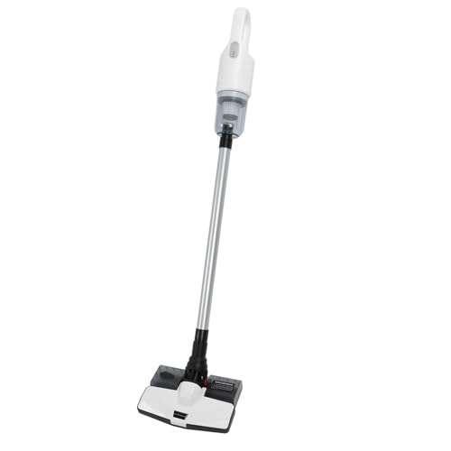 Estink Ascuumadora Seca Húmeda Inalámbrica Succión Potente con Trapeador para el Cabello para Mascotas Aspiradora Portátil Ligera para la Limpieza del Hogar (White)