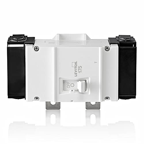 Leviton Lm175-T 175A 2-Pole Main Circuit Breaker, Thermal Magnetic, White #TOP2