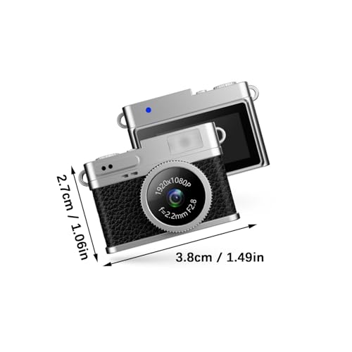 Cámara Digital Retro Pequeña 1080p Portátil de Llaveros miniatura 5