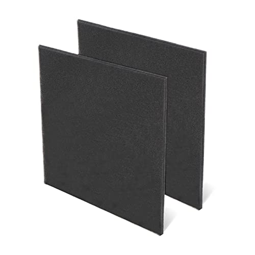 Wintcomfort Cut to Fit Foam Pad Pre Filter Air Purifiers Filter Replacement Compatible with Most Air Conditioner Trash Cans Dehumidifier 15 x 15 inch 2 Pack
