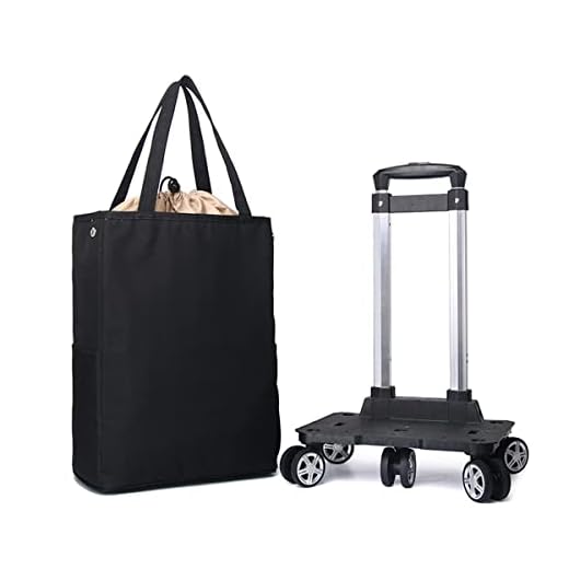 Carrito de compras plegable ligero con ruedas para subir escaleras y bolsa térmica aislada, capacidad de 20 kg, fácil transporte de comestibles, ayuda de movilidad para compras y picnics