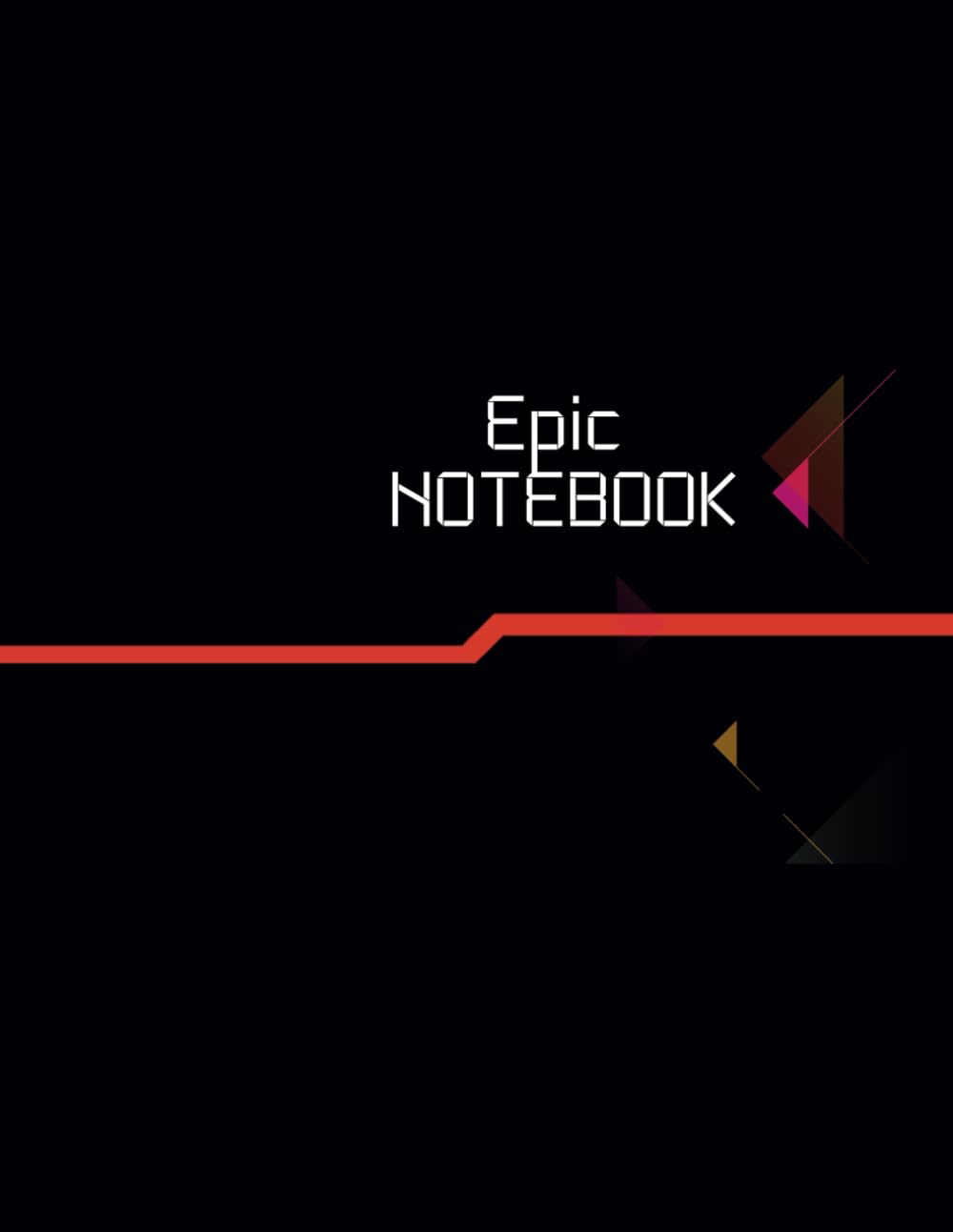 Epic Notebook: 500 Ruled Pages, Extra Large Notebook (8.5 x 11 in.) (Giant Notebook Collection)