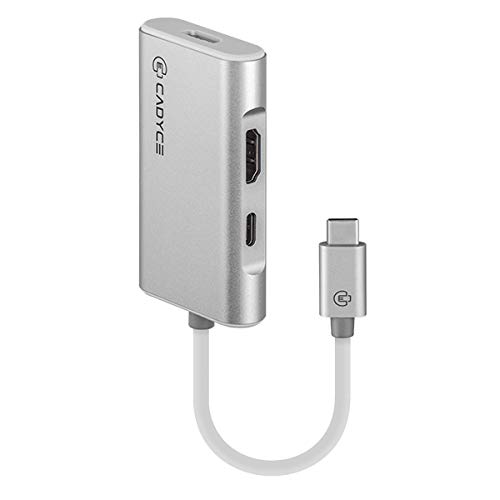 CADYCE USB-C™ to Dual HDMI Adapter with PD Charging