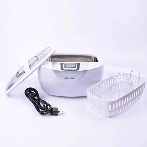 Wotefusi Ultrasons Nettoyeur Téléphone Dentaire Bijoux Verre Timer De Nettoyage Cover